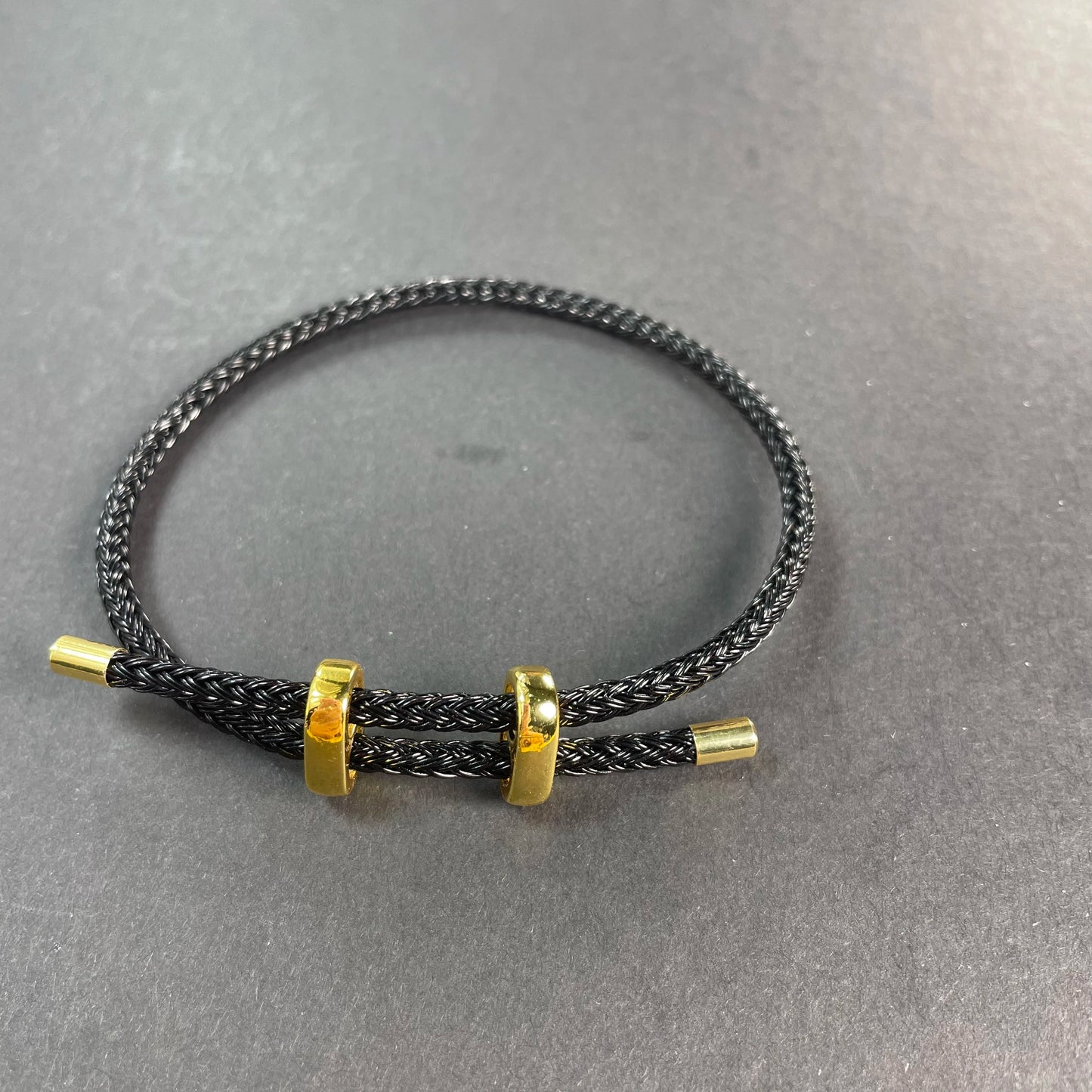 Adjustable Rope Bracelet | Stainless Steel Wire, Multicolor Unisex