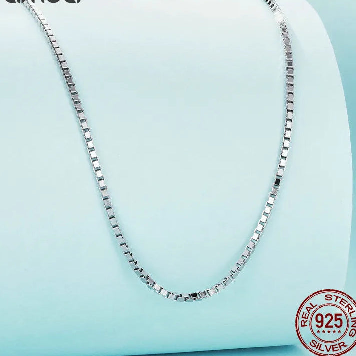 Adjustable O-Chain Necklace | 925 Sterling Silver, Lobster Clasp