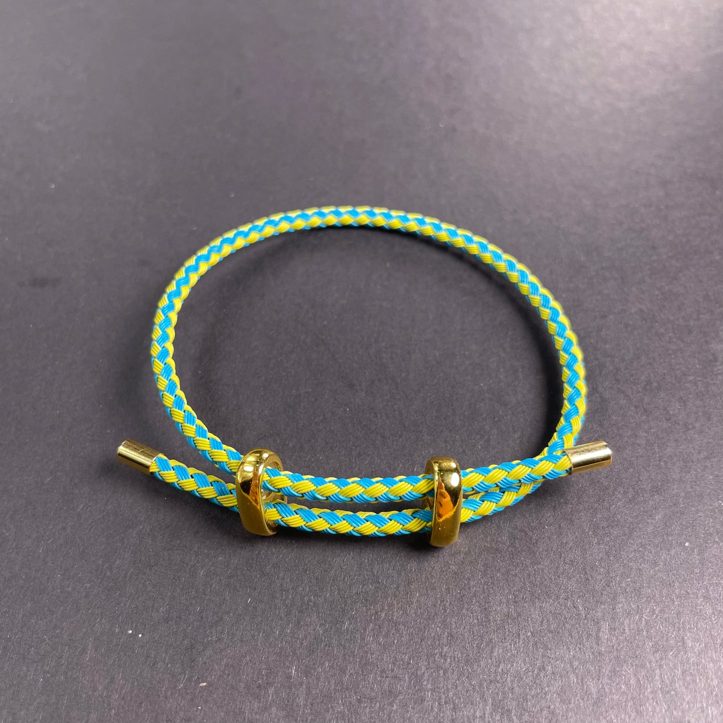 Adjustable Rope Bracelet | Stainless Steel Wire, Multicolor Unisex