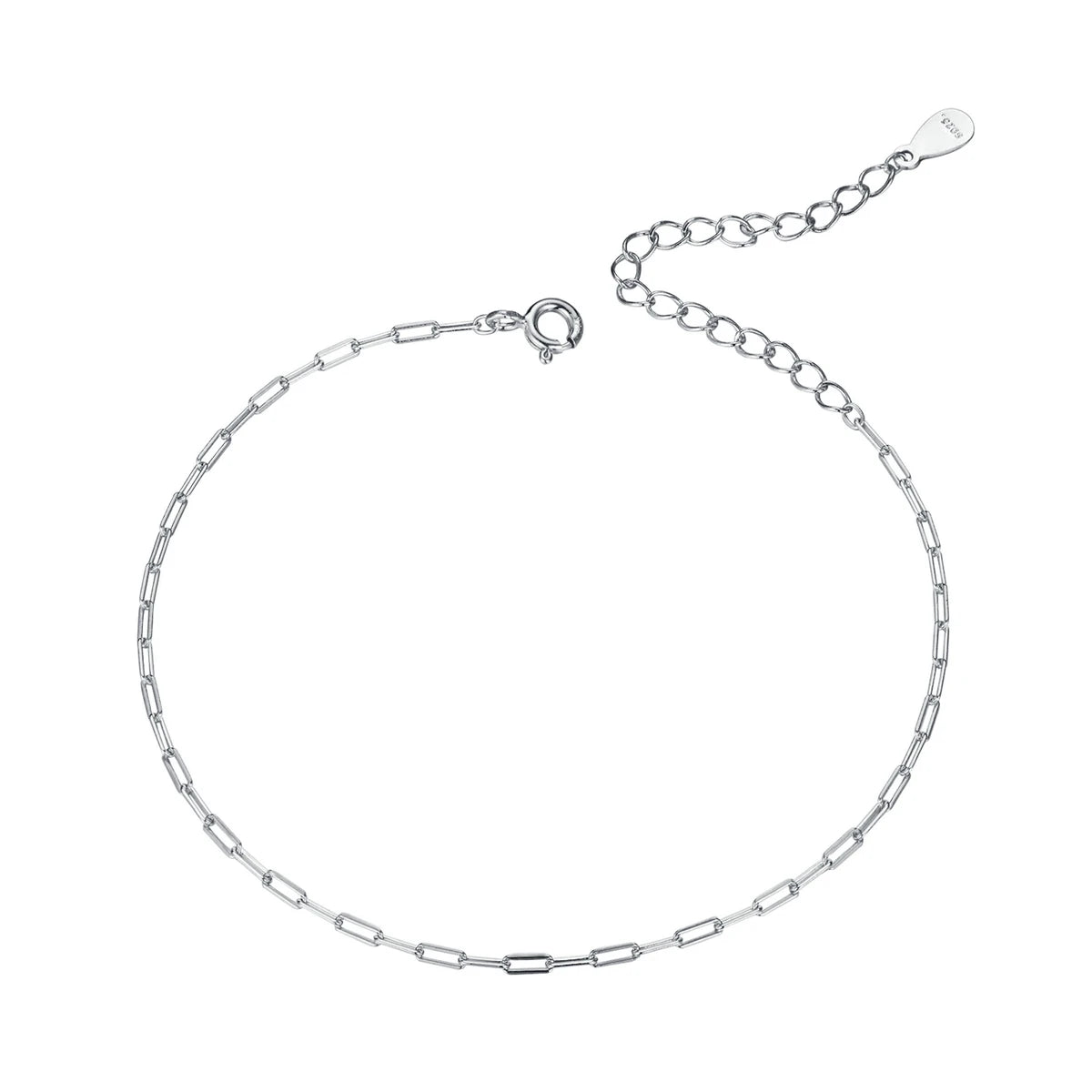 Cable Chain Bracelet | 925 Sterling Silver, Hollow Link, Gold/Silver