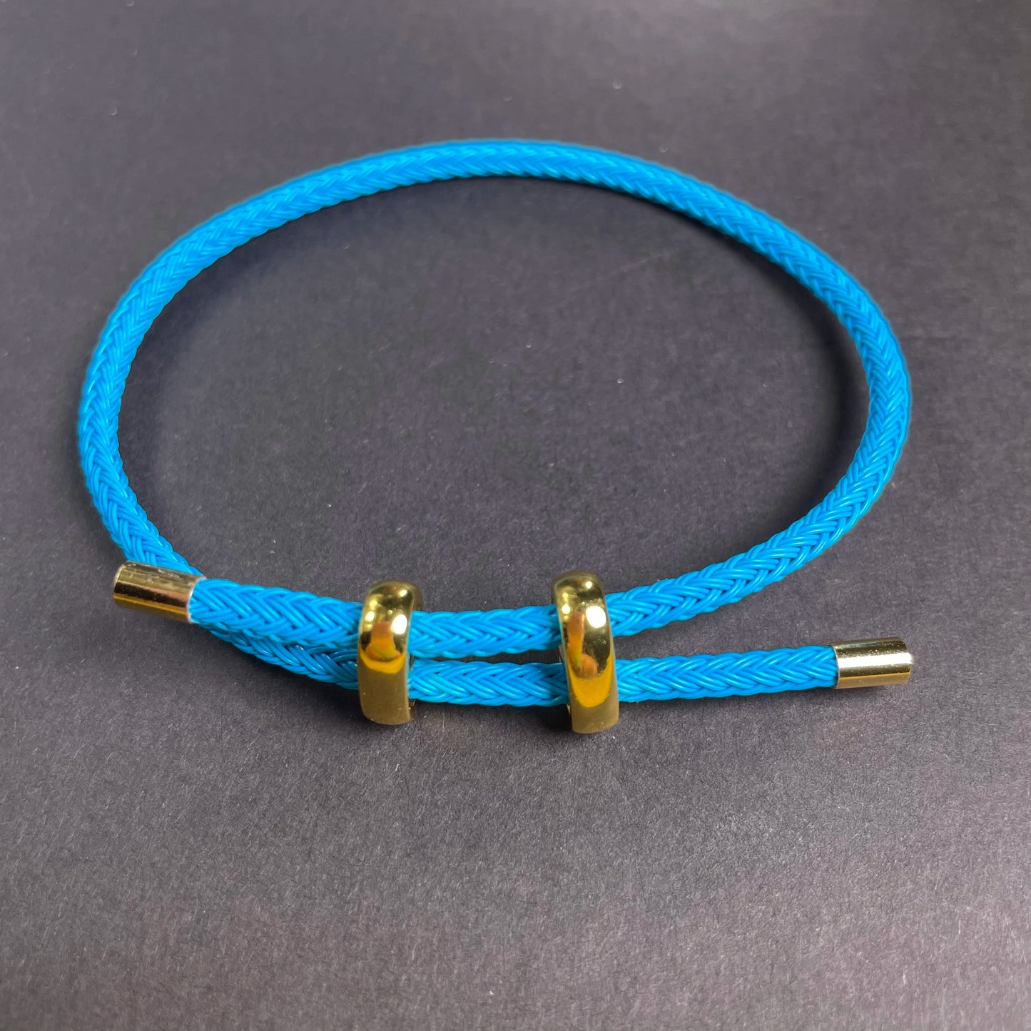 Adjustable Rope Bracelet | Stainless Steel Wire, Multicolor Unisex