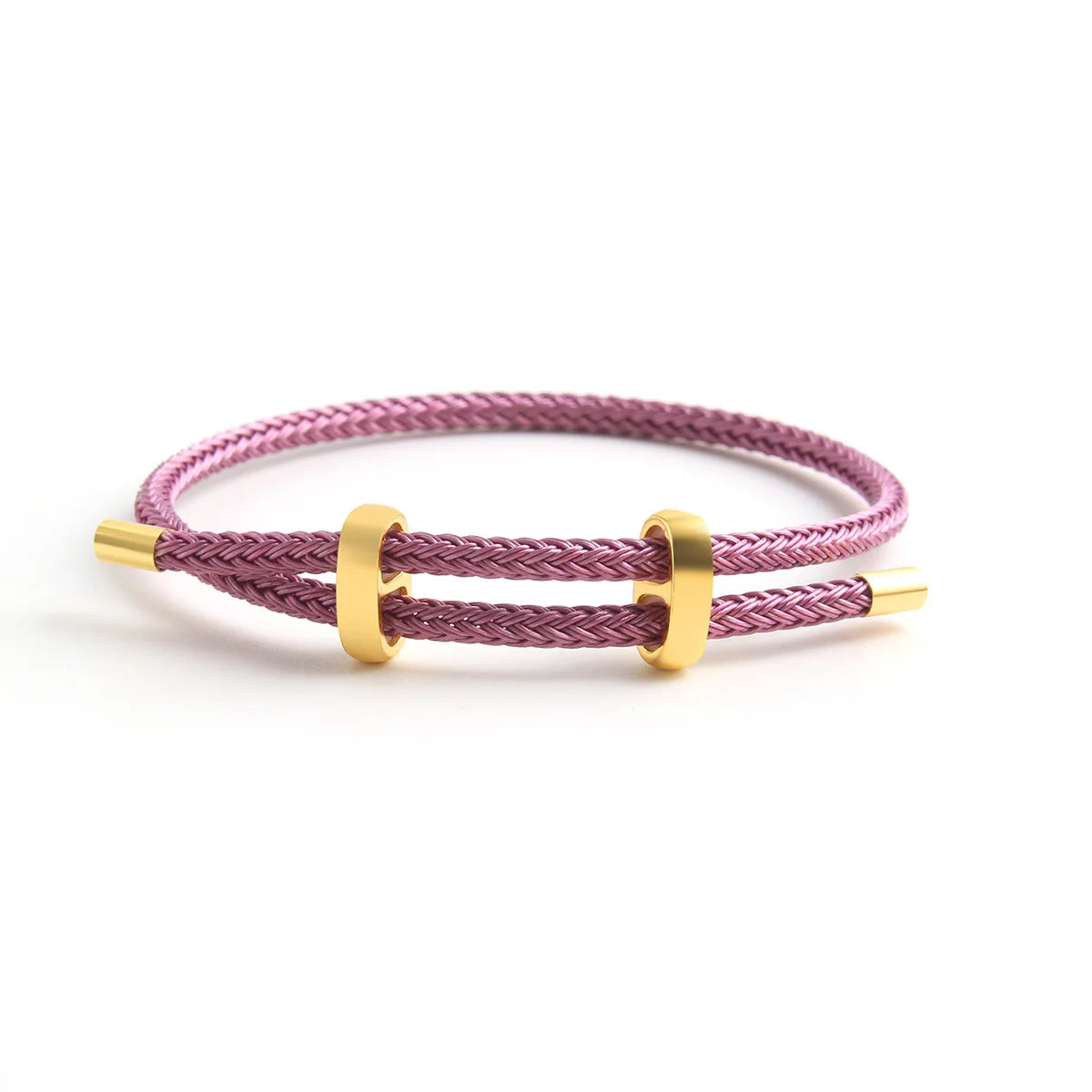 Adjustable Rope Bracelet | Stainless Steel Wire, Multicolor Unisex