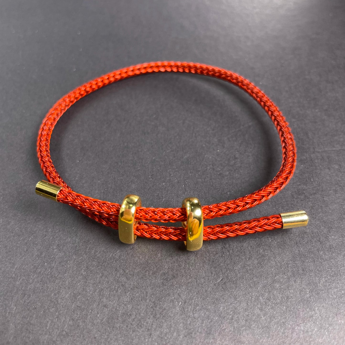 Adjustable Rope Bracelet | Stainless Steel Wire, Multicolor Unisex