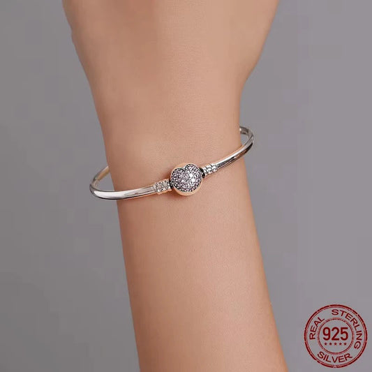 Aveline – 925 Silver Snake Chain Bracelet