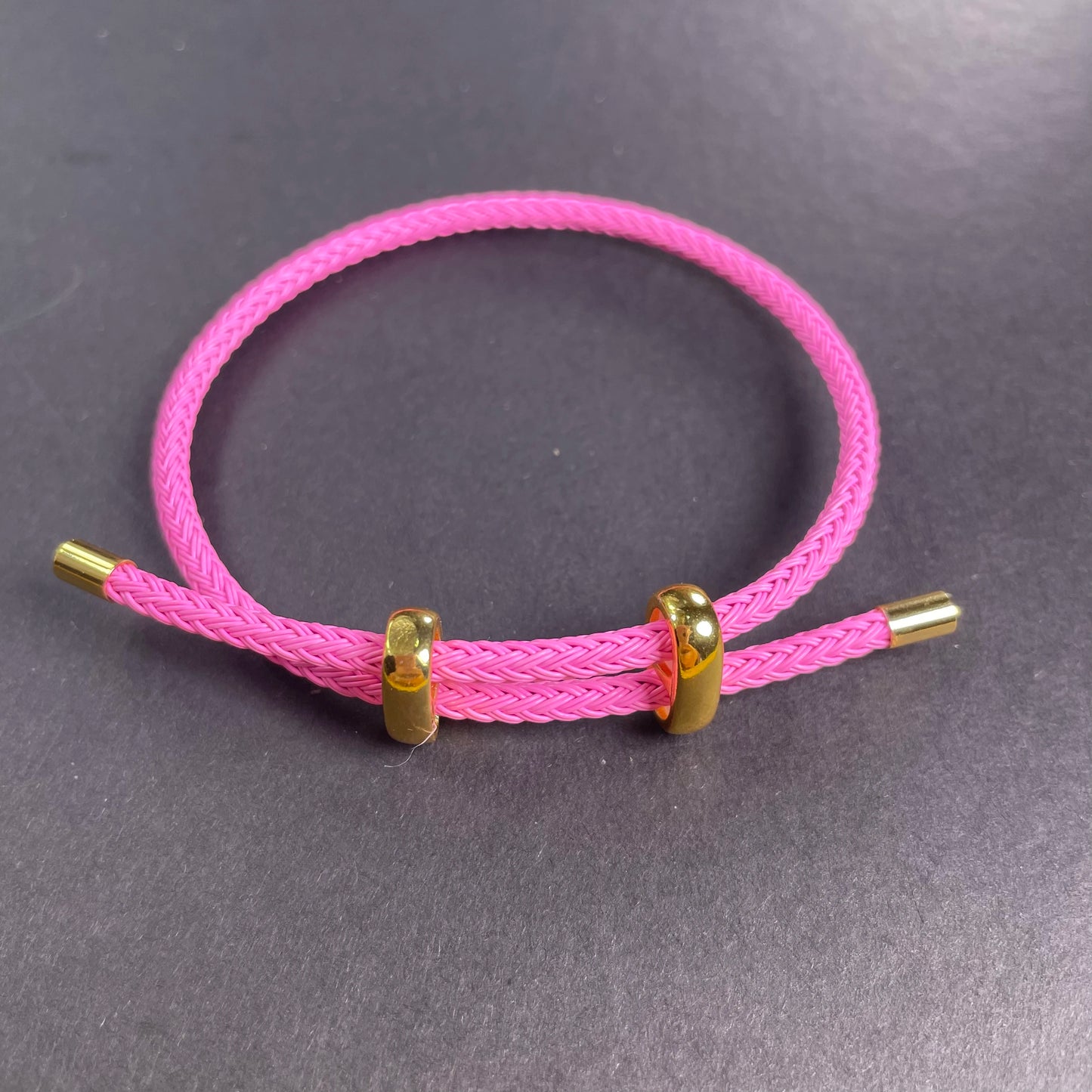 Adjustable Rope Bracelet | Stainless Steel Wire, Multicolor Unisex